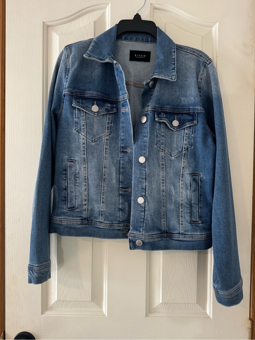 Women's Risen Blue Denim Jacket
